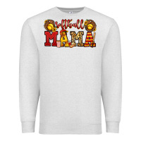 Oatmeal Heather softball mama Premium Sweatshirt - Jasminsmagicworld