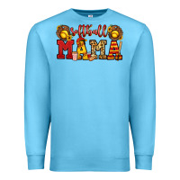 Ocean Blue softball mama Premium Sweatshirt - Jasminsmagicworld
