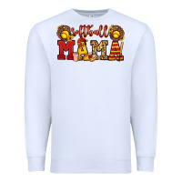 White softball mama Premium Sweatshirt - Jasminsmagicworld