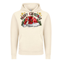 Vintage Artic merry Christmas santa Vintage Hoodie - CowhideDigitalArt