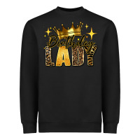 Black birthday lady Heavyweight Sweatshirt - RanaPortraitStore