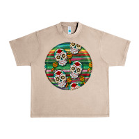 French Oak hispanic heritage month round earrings 4 Urban Heavy Tee - BundleAndBundleShop