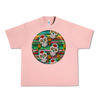 Salmon hispanic heritage month round earrings 4 Urban Heavy Tee - BundleAndBundleShop