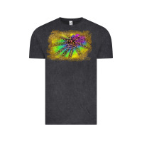 Vintage Black colorful glitter leopard background Vintage Tee - RanaPortraitStore