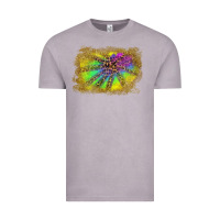Vintage Zinc colorful glitter leopard background Vintage Tee - RanaPortraitStore