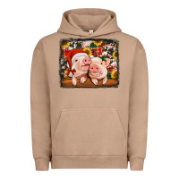 Pigment Burro christmas pigs Urban Hoodie - Jasminsmagicworld
