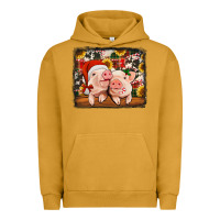 Pigment Peanut Butter christmas pigs Urban Hoodie - Jasminsmagicworld