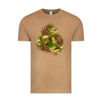 Vintage Camel camouflage and leopard patch  3 Vintage Tee - BundleAndBundleShop