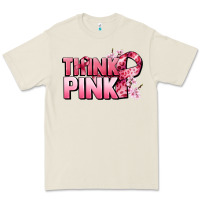 Bone Think pink Cancer Awareness Premium Tee - FaDigitalArtStudio