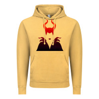 Vintage Mustard maleficent Vintage Hoodie - artisFamous