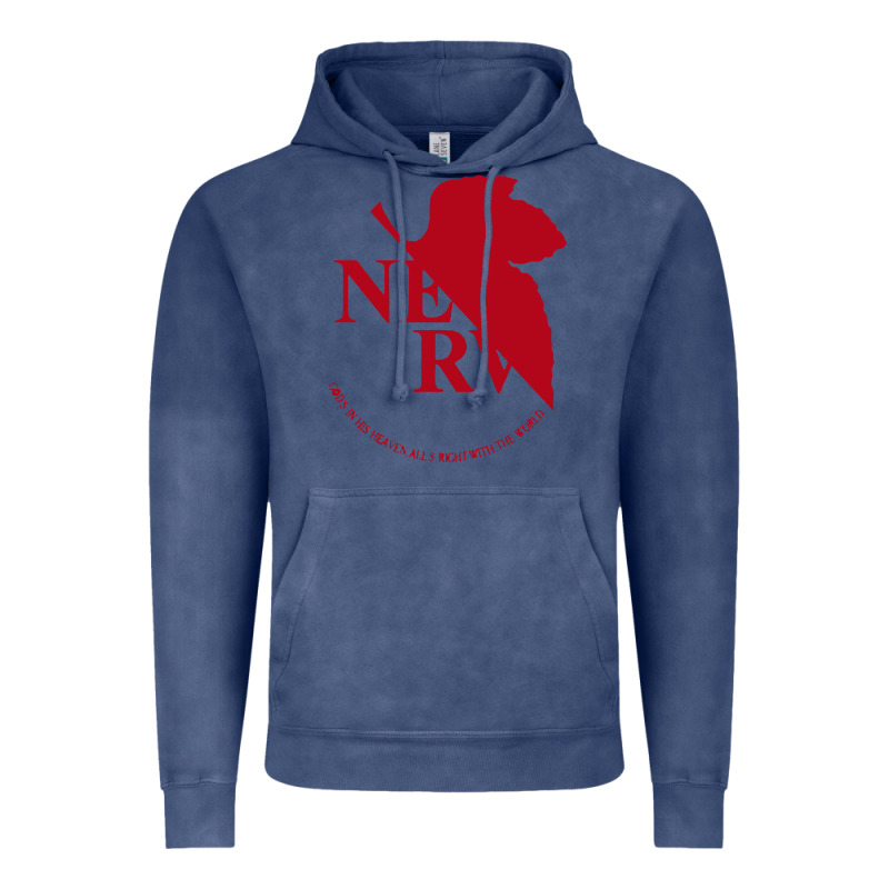 Nerv  Evangelion Vintage Hoodie by artisFamous | Teevron