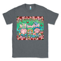 Charcoal Heather Easter gnomes Classic Tee - OliviaCreatesArt