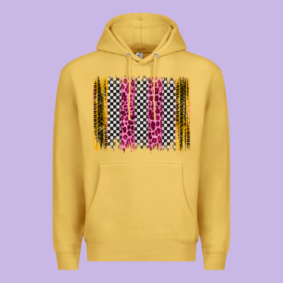 Race Leopard Brush Stroke Premium Hoodie Designed By Artiststas