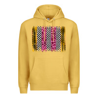 Antique Gold race leopard brush stroke Premium Hoodie - Artiststas