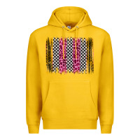 Lemon race leopard brush stroke Premium Hoodie - Artiststas