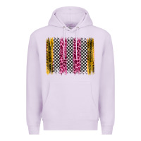 Lilac race leopard brush stroke Premium Hoodie - Artiststas