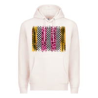 Pale Pink race leopard brush stroke Premium Hoodie - Artiststas