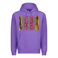 Purple race leopard brush stroke Premium Hoodie - Artiststas