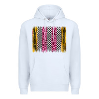 White race leopard brush stroke Premium Hoodie - Artiststas