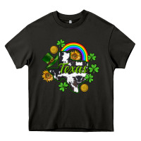 Asphalt Texas map St. Patrick's Heavy Core Tee - CowGirlArtShop
