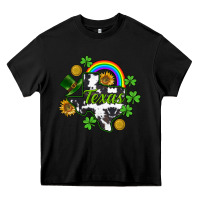 Black Texas map St. Patrick's Heavy Core Tee - CowGirlArtShop