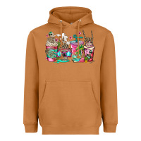 Meerkat skeleton summer coffee cups Heavyweight Hoodie - Jasminsmagicworld
