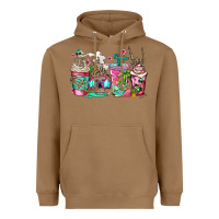 Toasted Coconut skeleton summer coffee cups Heavyweight Hoodie - Jasminsmagicworld