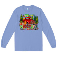 Colony Blue it's The Most Wonderful Time of the year Long Sleeve Tee - CowhideDigitalArt