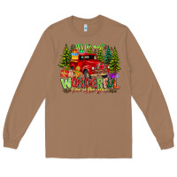 Toasted Coconut it's The Most Wonderful Time of the year Long Sleeve Tee - CowhideDigitalArt