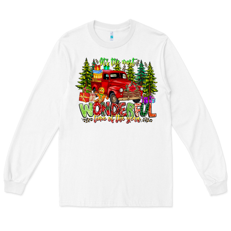 It's The Most Wonderful Time Of The Year Long Sleeve Tee by CowhideDigitalArt | Teevron