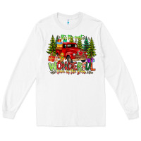 White it's The Most Wonderful Time of the year Long Sleeve Tee - CowhideDigitalArt