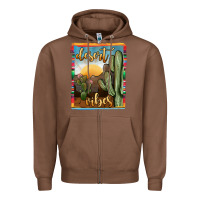 Chestnut desert vibes Zipper Hoodie - JahusDesignShop
