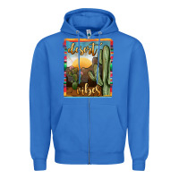 True Royal desert vibes Zipper Hoodie - JahusDesignShop