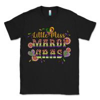 Black little miss mardi gras Classic Tee - Artiststas