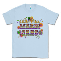Dusty Blue little miss mardi gras Classic Tee - Artiststas