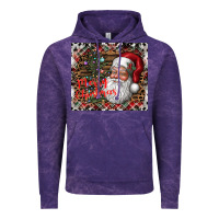 Cloud Purple merry Christmas Vintage Hoodie - CowhideDigitalArt