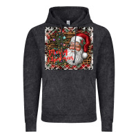 Vintage Black merry Christmas Vintage Hoodie - CowhideDigitalArt
