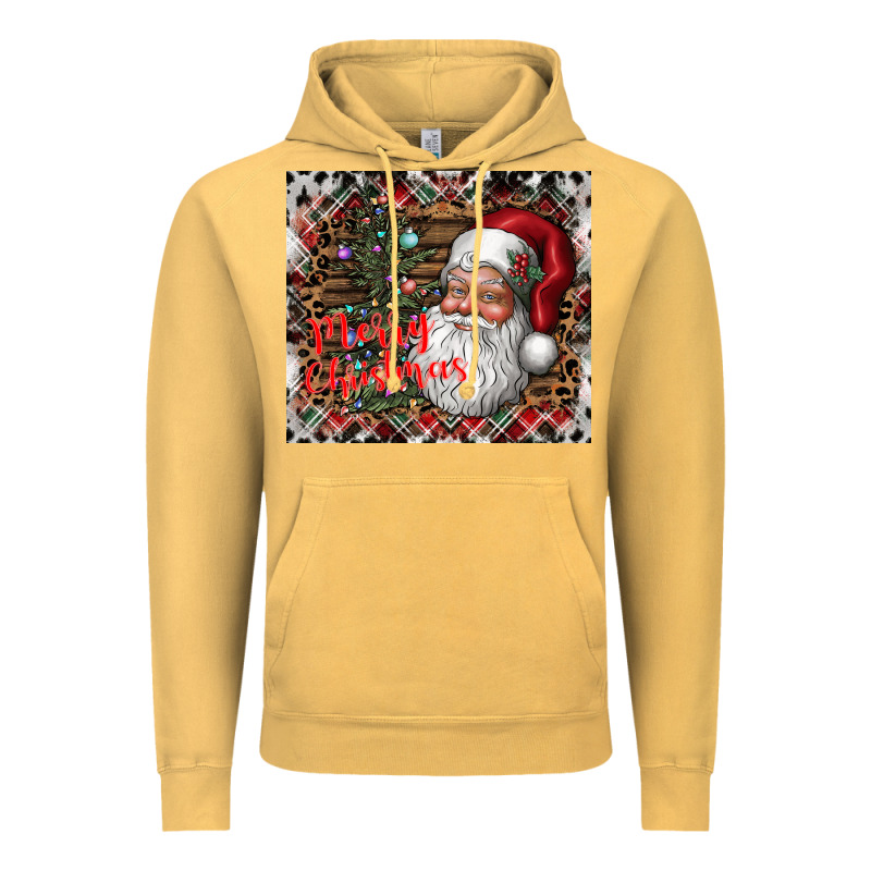 Merry Christmas Vintage Hoodie by CowhideDigitalArt | Teevron