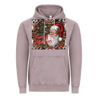 Vintage Zinc merry Christmas Vintage Hoodie - CowhideDigitalArt