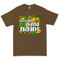 Cacao St. Patrick's Little miss shenanigans Premium Tee - OliviaCreatesArt