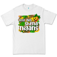 White St. Patrick's Little miss shenanigans Premium Tee - OliviaCreatesArt