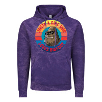 Cloud Purple Retro Sunset Just A Girl Who Loves Bigfoot Vintage Hoodie - artisFamous
