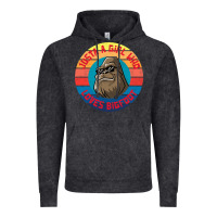Retro Sunset Just A Girl Who Loves Bigfoot Vintage Hoodie | Teevron