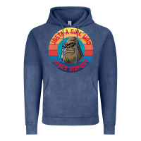 Vintage Denim Retro Sunset Just A Girl Who Loves Bigfoot Vintage Hoodie - artisFamous