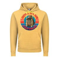 Vintage Mustard Retro Sunset Just A Girl Who Loves Bigfoot Vintage Hoodie - artisFamous