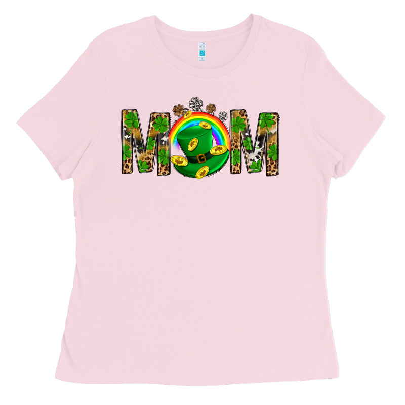 Western Mom With Shamrocks Ladies Tee by BundleAndBundleShop | Teevron