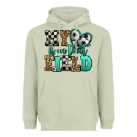 My Heart Is On That Field Soccer Heavyweight Hoodie | Teevron