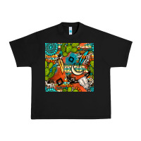Black western cactus aztec seamless pattern Urban Heavy Tee - BundleAndBundleShop