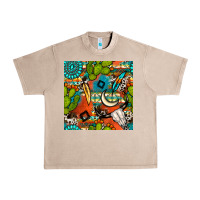 French Oak western cactus aztec seamless pattern Urban Heavy Tee - BundleAndBundleShop