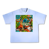 Grape Ice western cactus aztec seamless pattern Urban Heavy Tee - BundleAndBundleShop